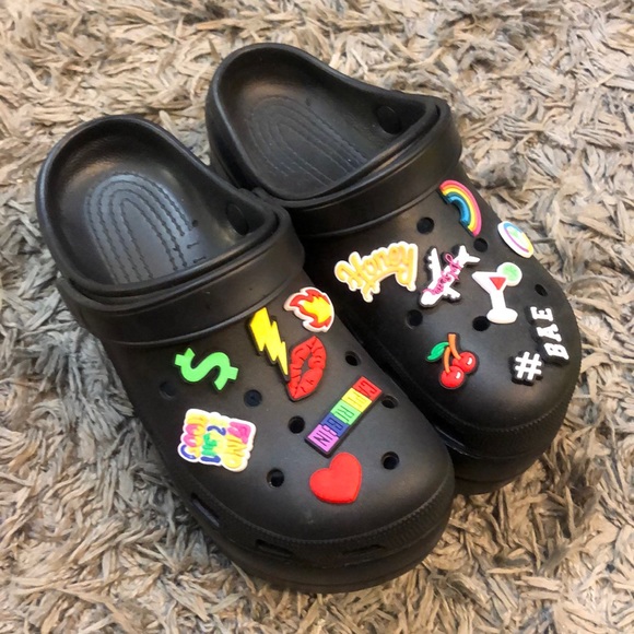 cape robbin platform crocs